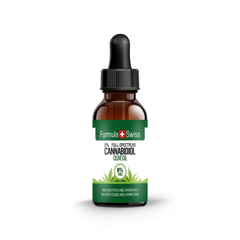 CBD масло в зехтин 0.0% THC