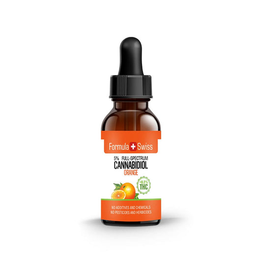 CBD масло в портокалово масло 0.2% THC
