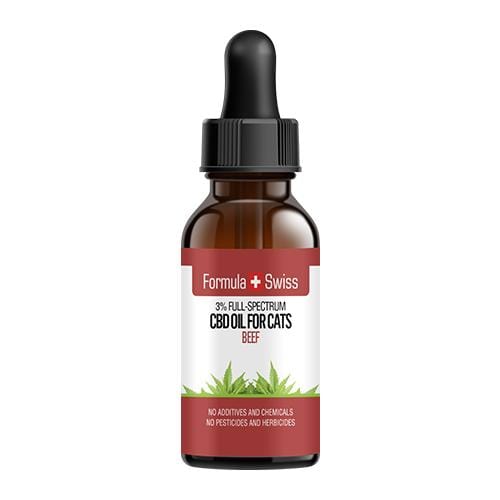 CBD масло за котки в MCT масло от говеждо месо