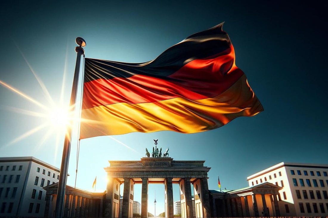 Размахване на германското знаме