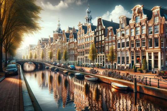 Пейзаж в Амстердам