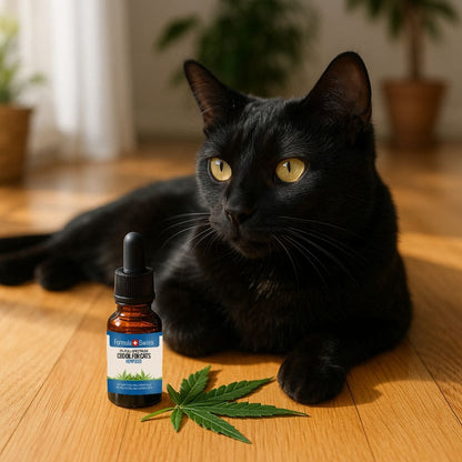 CBD масло в масло от конопено семе за котки