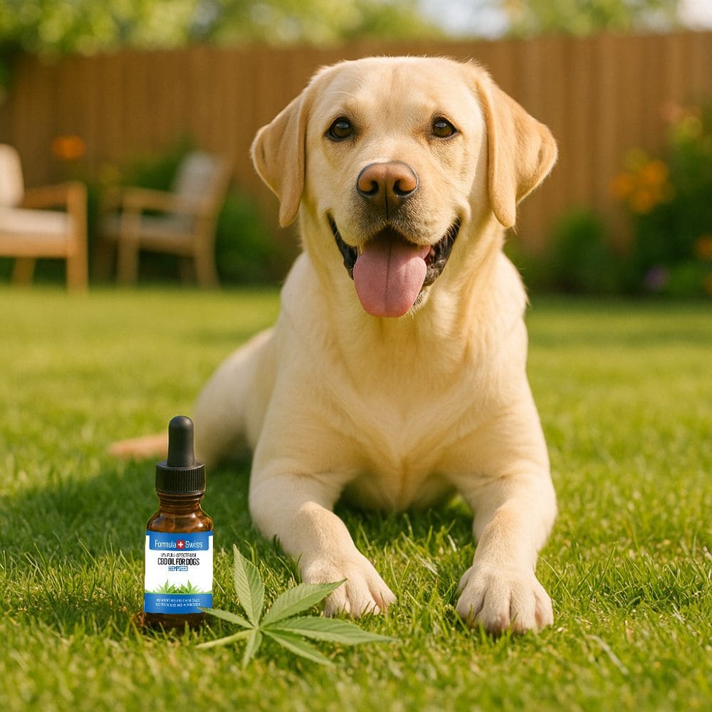 CBD масло в масло от конопено семе за кучета